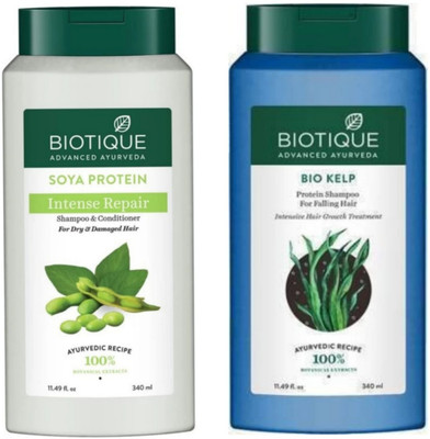 BIOTIQUE Ocean Kelp & Kelp Shampoo 340Ml (Set 2)(680 ml)