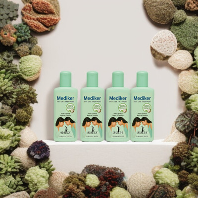 bbts HERBAL AND JADIBUTI EXTRACT MEDIKER SHAMPOO 50ML x 04pc(200 ml)