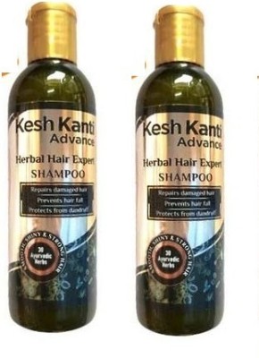 PATANJALI Kesh Kanti Advance Herbal Hair Expert Shampoo 100 ml X Pack of 2(200 ml)