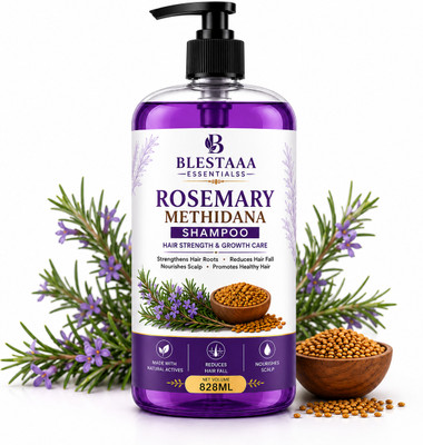 blestaaa essentialss Rosemary Hair Fall Shampoo | Controls Hair Fall & Promotes Strong Hair(828 ml)