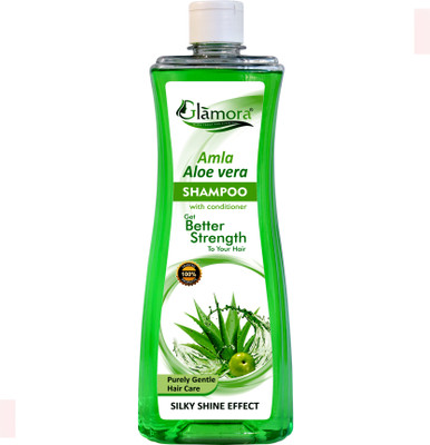 Glamora Advanced Aloevera Amla Shampoo For better Healthy Hair(800 ml)