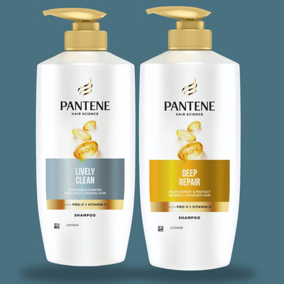 PANTENE Hair Science Silky Smooth Shampoo with Vitamin E (650 ml) 023(650 ml)