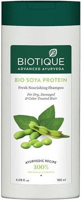 BIOTIQUE Bio Soya Protein Fresh Nourishing Shampoo(180 ml)
