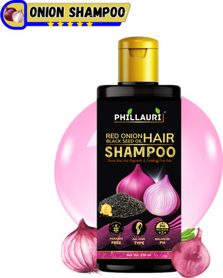 Phillauri Onion Hair Oil With Black Seed onion Shampoo Extracts Controls Hair Fall(100 ml)