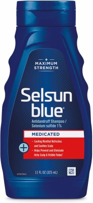 Selsun Blue Medicated Maximum Strength Dandruff Shampoo, 325ML(325 ml)