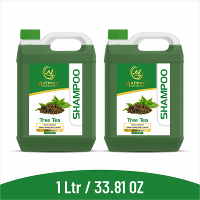 Aalman Professional Tea Tree Non-Drying Anti-Dandruff Shampoo 2 Ken(1000 ml)