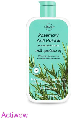 ACTIWOW Rosemary Shampoo For Nourishing Fine Hair and Preventing Fall(300 ml)