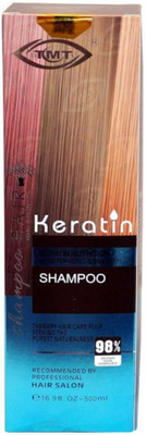 Tmt Keratin Keratin Nutrition Moisturizing & Smooth Men & Women Shampoo 500ml(500 ml)