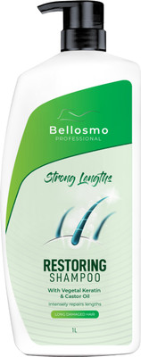 bellosmo PROFESSIONAL Strong Lengths Shampoo For Damaged & Weakend Hair, 1l |Professional Shampoo(900 ml)
