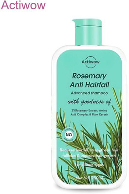 ACTIWOW Rosemary Shampoo For Fighting Seasonal Hair Loss Effectively(300 ml)