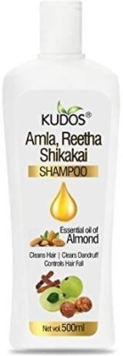 Kudos Ayurveda AMLA ,REETHA , SHIKAKAI SHAMPOO(500 ml)