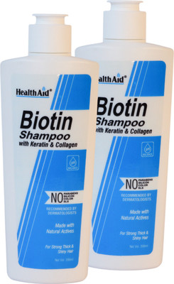 HealthAid Biotin Shampoo with Keratin & Collagen(400 ml)