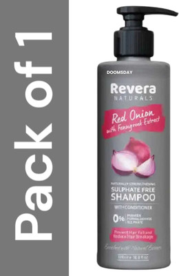 DOOMSDAY revera red onion hair shampoo with conditioner all hair types(200 ml)