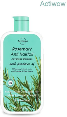 ACTIWOW Rosemary Shampoo For Enhancing Hair Volume and Reducing Breakage(300 ml)