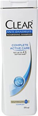 Clear Complete Active Care Anti Dandruff Shampoo ,170ml(170 ml)