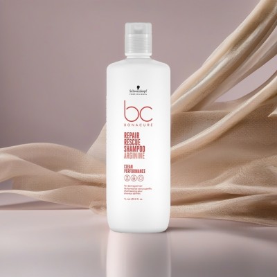 Schwarzkopf Professional Bonacure Repair Rescue Shampoo with Arginine(1000 ml)