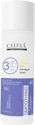 CELFAA PROFESSIONAL Advance Repair Theraphy Keratin Smoothing and Sulphate Free Shampoo(300 ml)