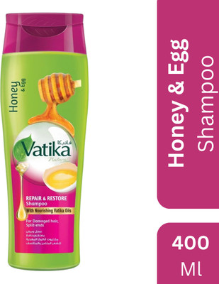 VATIKA Honey & Egg Shampoo with Repair & Restore(400 ml)