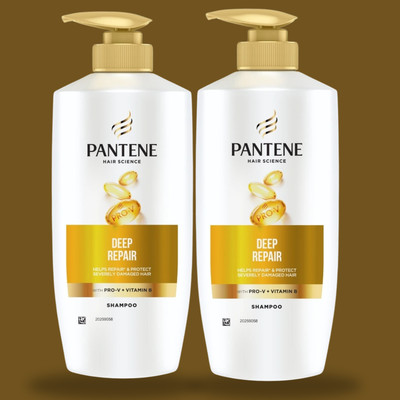 PANTENE Hair Science Deep Repair Shampoo with Vitamin B 11(650 ml)