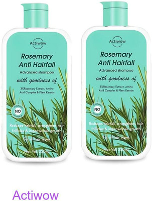 ACTIWOW Rosemary Shampoo For Strengthening and Protecting Weak Hair A001(500 ml)