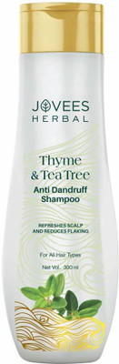 JOVEES Thyme & Tea Tree Anti Dandruff Shampoo 300 ml(300 ml)