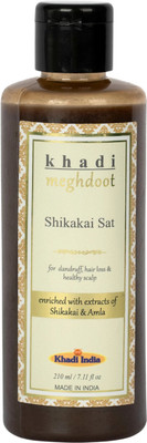 KHADI MEGHDOOT SHIKAKAI SAT SHAMPOO(210 ml)