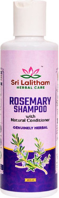 SRI LALITHAM HERBAL CARE ROSEMARY SHAMPOO with NATURAL CONDITIONER(200 ml)