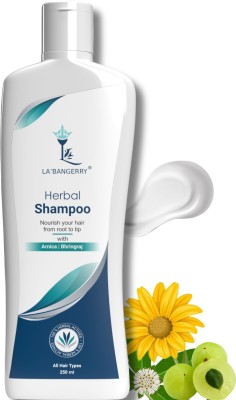 La'bangerry Herbal Shampoo Amla and Bhringraj Shampoo for Hair Growth, Control Hairfall(250 ml)