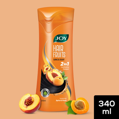 Joy Long & Silky Conditioning Shampoo with Apricot & Peach(340 ml)