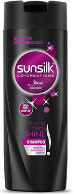 SUNSILK Stunning Black Shine Shampoo 170ml(170 ml)