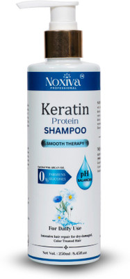 NOXIVA Keratin Protein With Argan Oil Shampoo for Men & Women(250 ml)