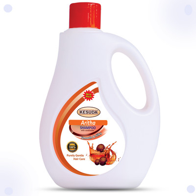 KESUDA Advanced Formulated Natural Aritha Shampoo With Pure Extract For Anti Hair fall(500 ml)