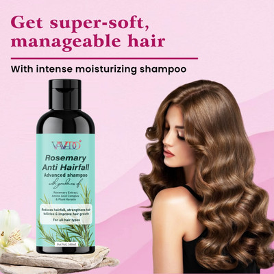 VAVEDO Rosemary Advanced Anti Hair Fall Shampoo for Reducing Hair Loss & Breakage(100 ml)