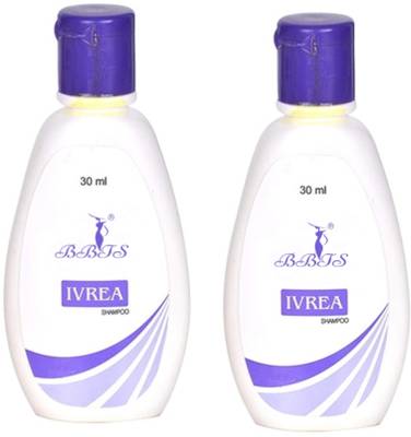 bbts ANTI LICE NEW IVREA SHAMPOO FOR HAIR LIES & EGGS 2PACK