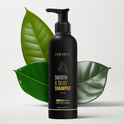 insfrent Smooth And Silky Shampoo For Men & Women With Conditioner(500 ml)