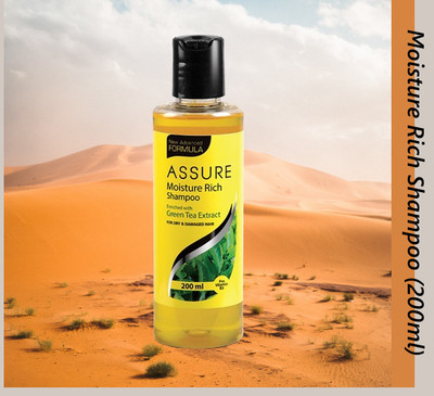 ASSURE Moisture Rich Shampoo Enriched with Green Tea Extract __(200 ml)