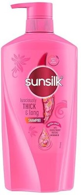 SUNSILK NEW PINK THICK & LONG SHAMPOO 649 GM X 1BBD SPL(649 ml)