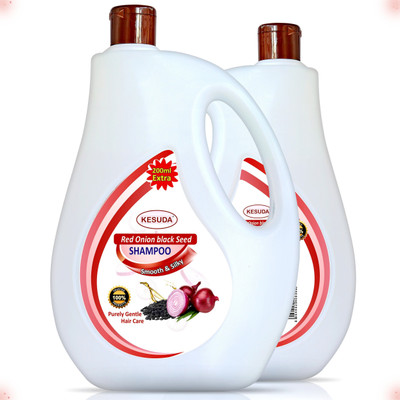 KESUDA Red Onion Black Seed Shampoo With Conditioner(2 L)
