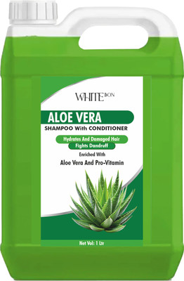 white bon Advanced Aloevera Shampoo For better Healthy Soft & Shiner Hair Daily Usages(1000 ml)