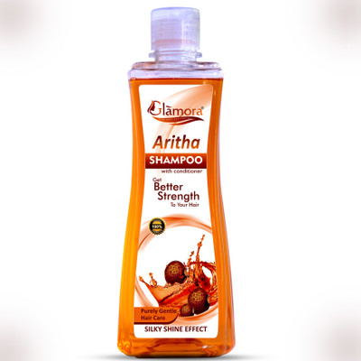 Glamora Advanced Formulated Reetha Shampoo for Strong and Silky Hair(200 ml)