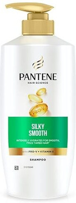 PANTENE Hair Science Silky Smooth Shampoo with Vitamin E (650 ml)(650 ml)