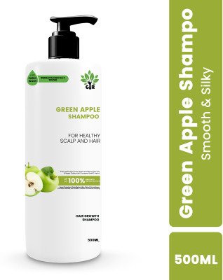 GIR Green Apple Shampoo for Nourishment & Scalp Cleansing(500 ml)