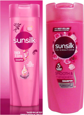 SUNSILK Lusciously Thick & Long Shampoo 172ml x 2n(344 ml)