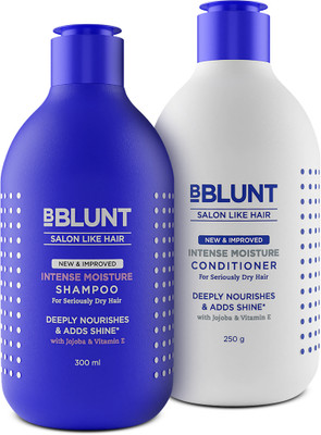 BBlunt Intense Moisture Shampoo & Conditioner Duo(550 ml)