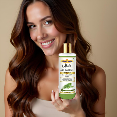 Utkrisht Khadi Anti-Dandruff Shampoo for Bouncy Hair and Healthy Scalp(200 ml)