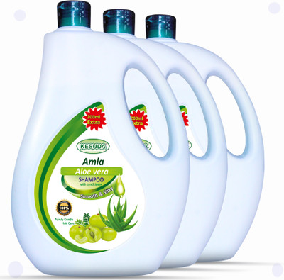 KESUDA Advanced Formulated Natural Amla Shampoo With Pure Extract For Hair Growth(3 L)