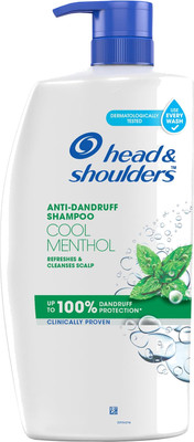 Head and Shoulders Cool Menthol Anti-Dandruff Shampoo – Refreshes & Cleanses Scalp(1 L)