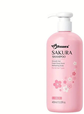 Fezora New Sakura Hair dye shampoo for Women & Men All Hair Types| Natural & Long(300 ml)