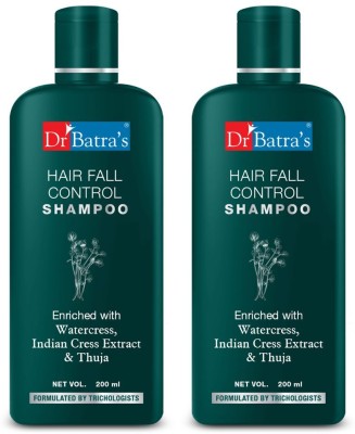 Dr Batra's Hair Fall Control Shampoo (200) Pack of 2(200 ml)