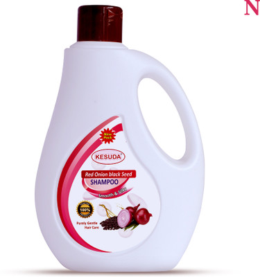 KESUDA Red Onion Black Seed Shampoo for Hair fall and Hair Growth(500 ml)